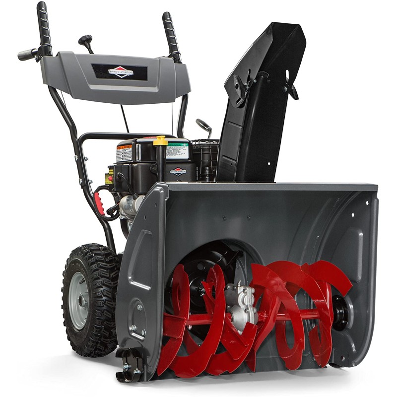 Briggs & Stratton 24 in. Steerable 2-Stage Gas Snow Blower with Electric Start