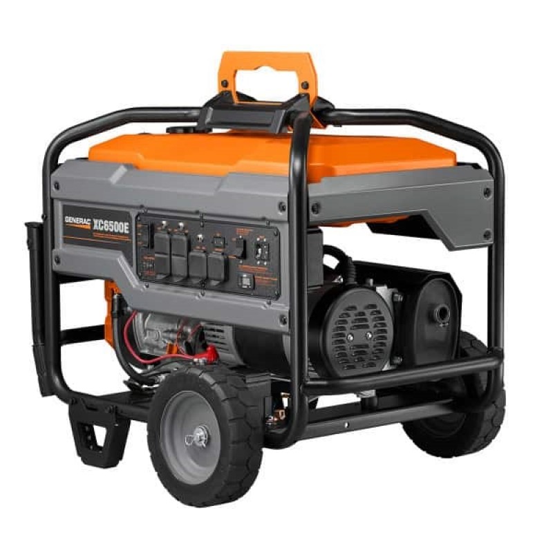 Generac XC6500E - 6500 Watt Electric Start Professional Portable Generator