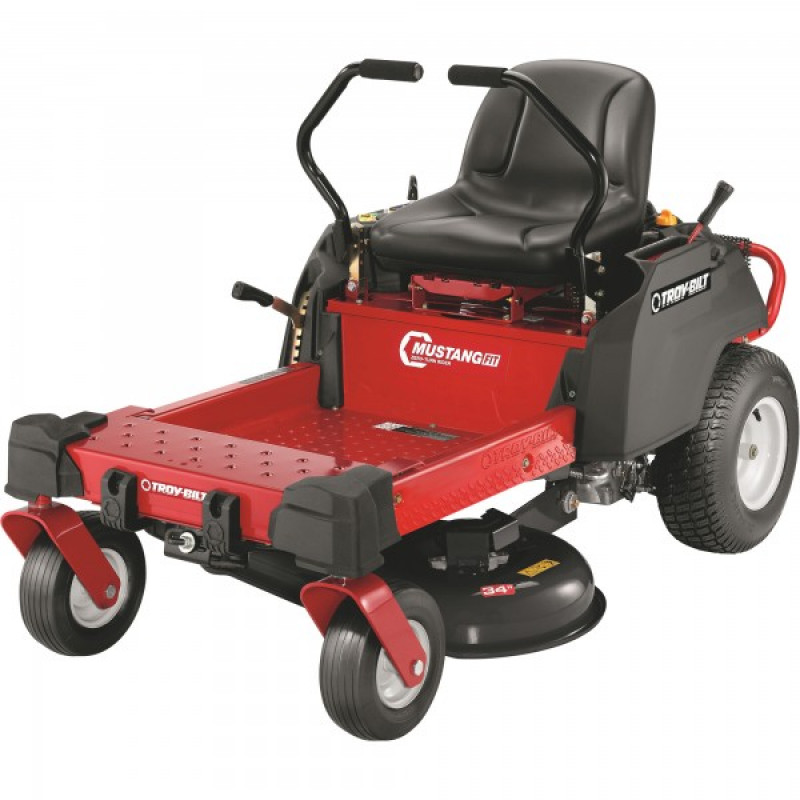 Troy-Bilt Mustang Fit Zero-Turn Mower —452cc Troy-Bilt Engine, 34in. Deck, Model# 17AQNAMU066