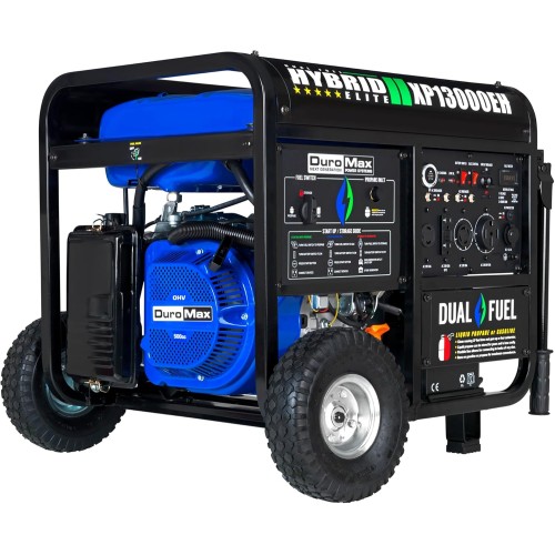 DuroMax XP13000EH 13000 Watt Portable Hybrid Gas Propane Generator