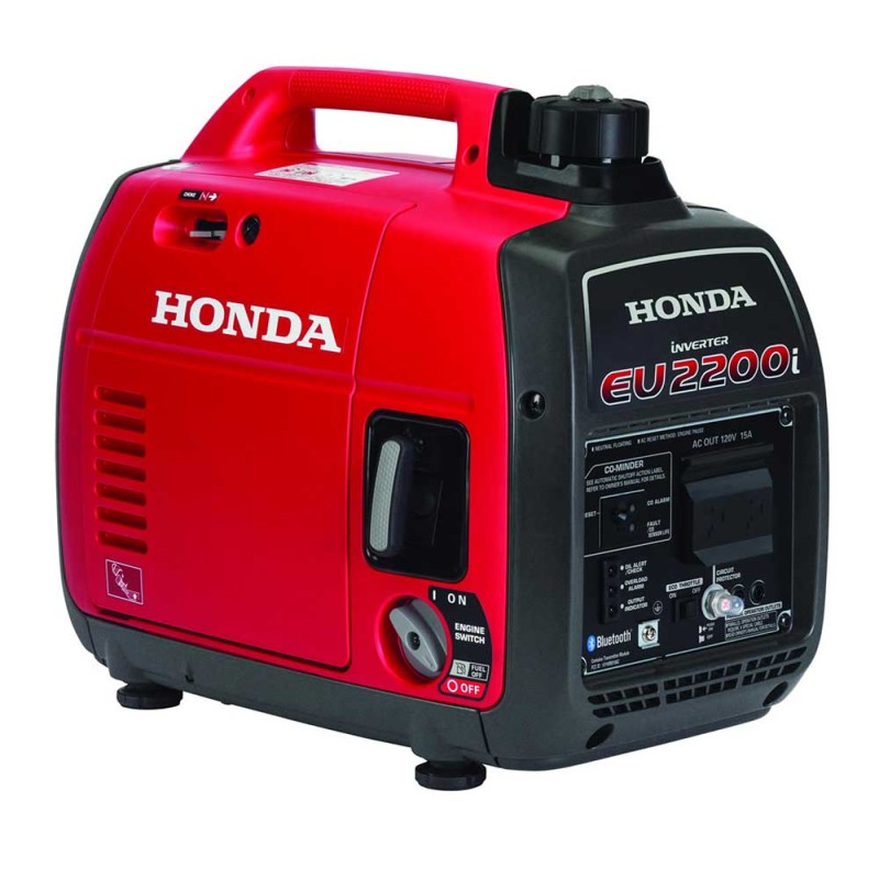 Honda EU2200i 2200-Watt 121cc Super Quiet Gas Powered Portable Inverter Generator