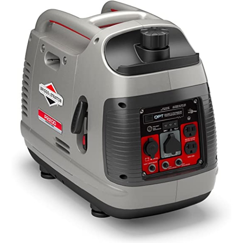 Briggs and Stratton 30651 2,200-Watt Gas Powered Recoil Start Portable inverter