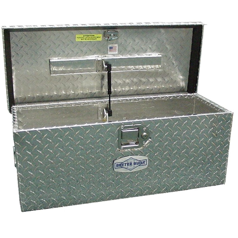 Better Built Crown Series 30-in Silver Aluminum Lockable Tool Box