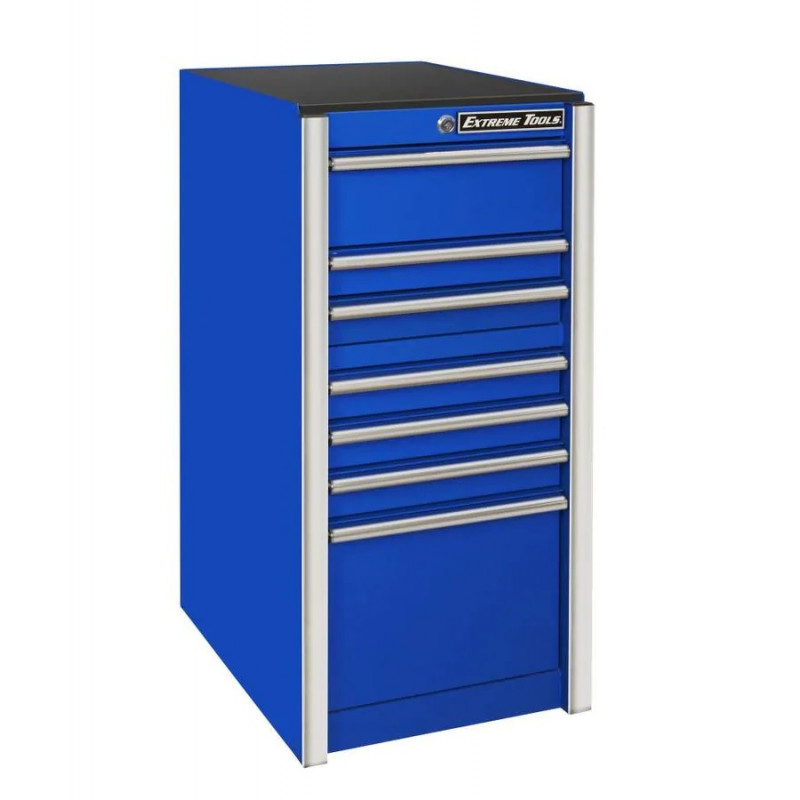 Extreme Tools 19 In. 7-Drawer Side Box, Blue