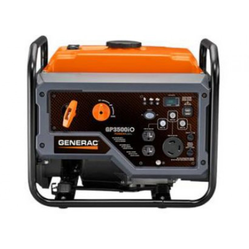 Generac GP3500IO 3,500-Watt 212cc Recoil Start Portable inverter Generator