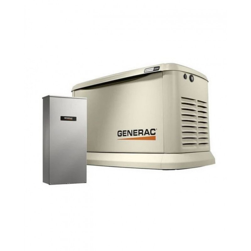 Generac Guardian 22kW Standby Generator System (200A Service Disconnect + AC Shedding) w/ Wi-Fi