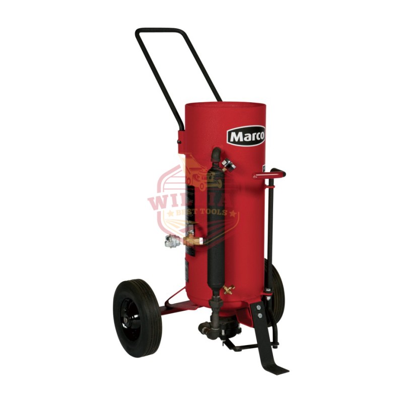 Marco Air-Blast Abrasive Blasting Package -150-Lb. Capacity, 1.5 Cubic Ft