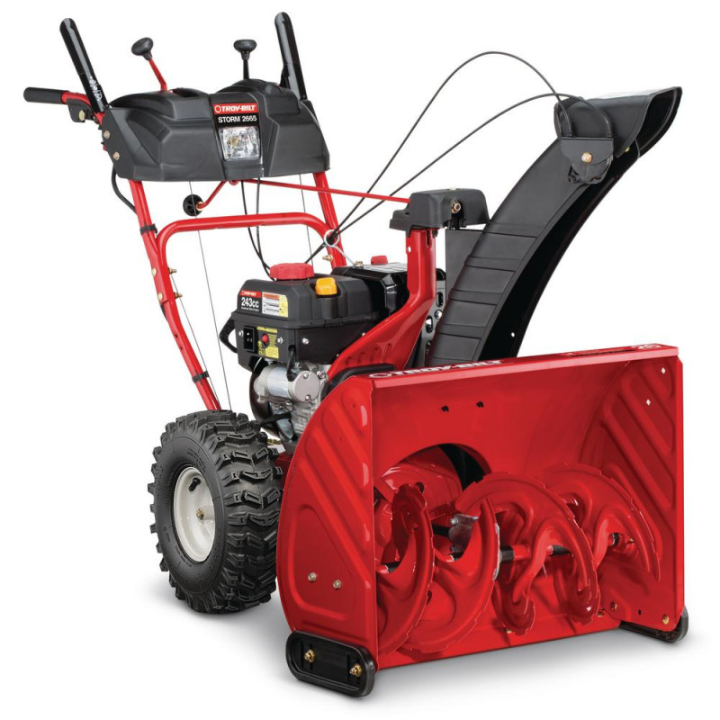 Troy-Bilt 26 in. 243 cc 2-Stage Gas Snow Blower with Electric Start Self Propelled and 1-Hand Operation