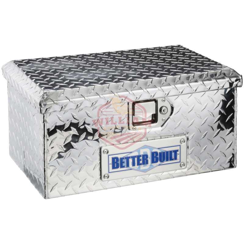 Better Built Crown Series 20-in Silver Aluminum Lockable Tool Box