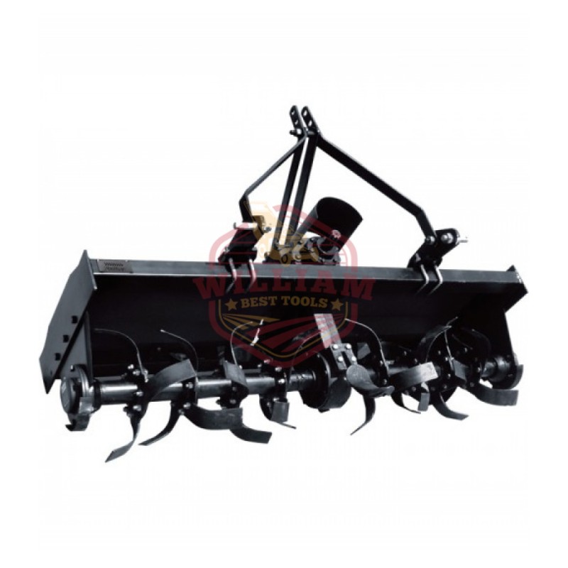 NorTrac 3-Pt. PTO Rotary Tiller - 63in.W, Category 1