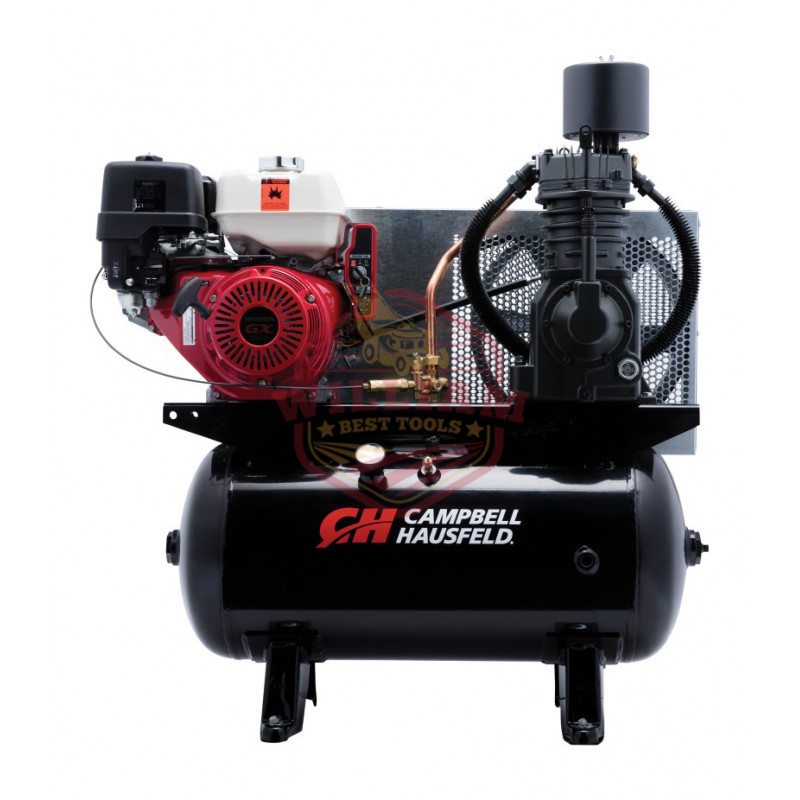 Campbell Hausfeld Service Truck Series Air Compressor - 13 HP Honda GX390 Engine, 25.1 CFM 175 PSI