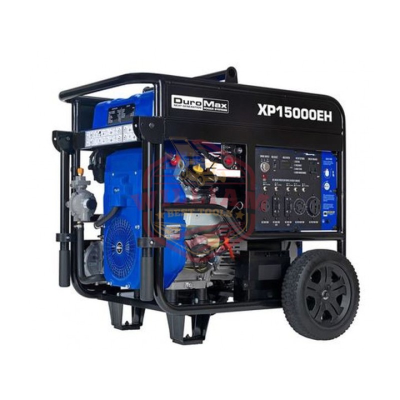 DuroMax XP15000EH 15,000-Watt V-Twin Electric Start Dual Fuel Hybrid Portable Generator