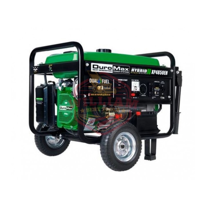 DuroMax XP4850EH 4,850-Watt Dual Fuel Hybrid Generator w/ Electric Start