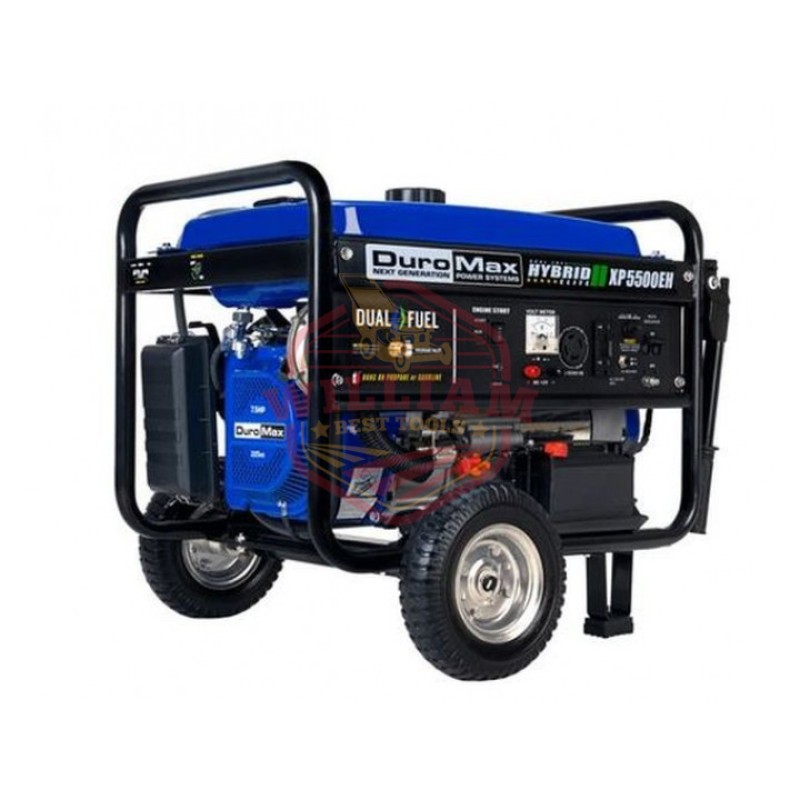 DuroMax XP5500EH 5,500-Watt 7.5 HP Electric Start Hybrid Powered Generator