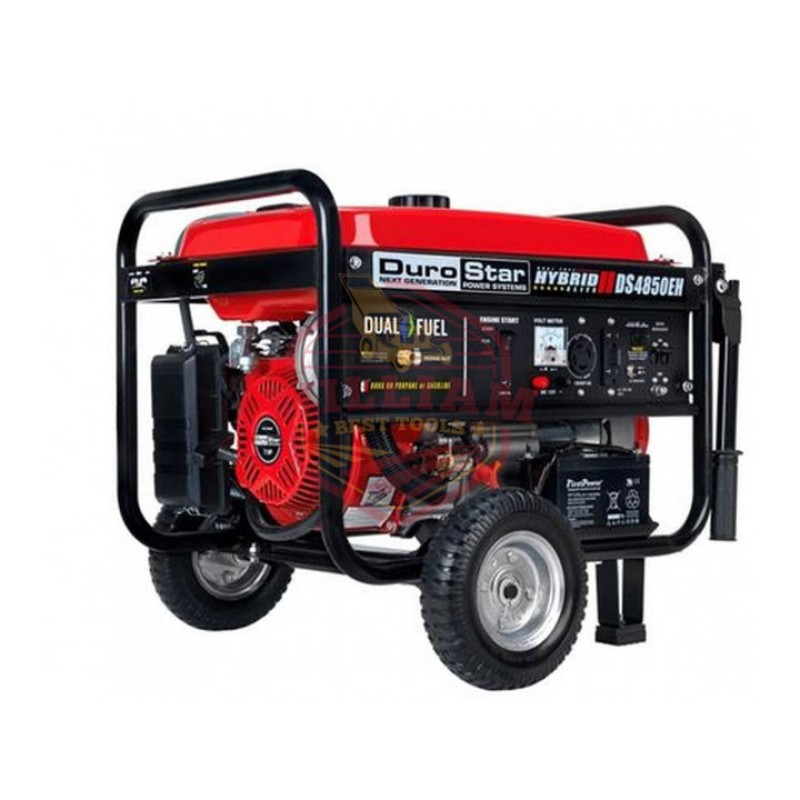 DuroStar DS4850EH 4,850-Watt Dual Fuel Hybrid Generator w/ Electric Start