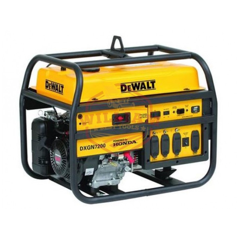 DeWalt DXGN7200 - 6100 Watt Electric Start Professional Portable Generator w/ Honda GX Engine