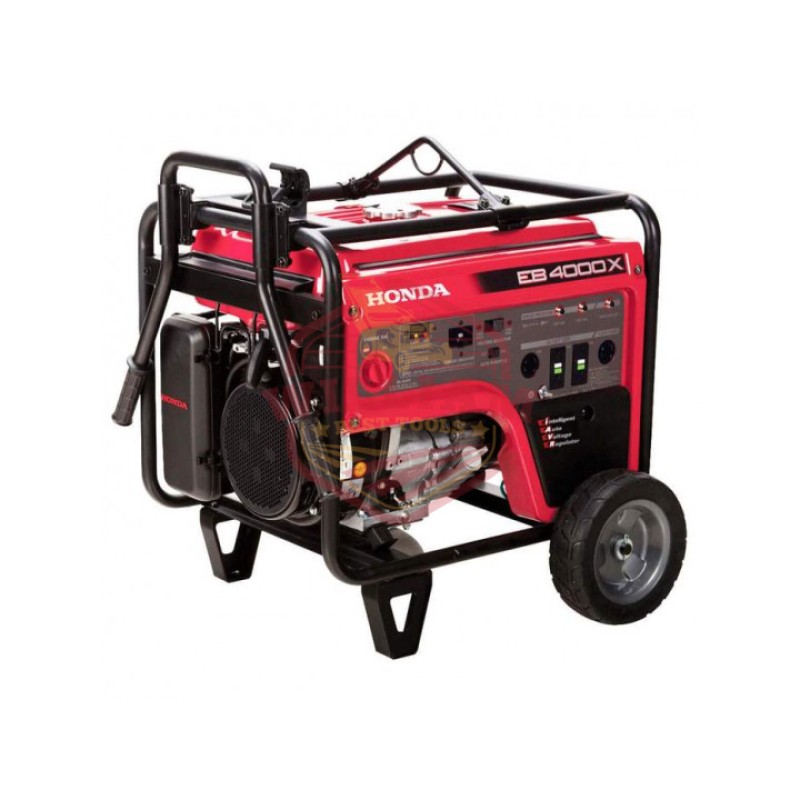 Honda EB4000x 270cc 4,000-Watt 120/240-Volt Recoil Start Commercial Gasoline Generator