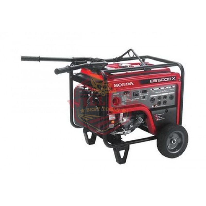 Honda EB5000 - 4500 Watt Portable Industrial Generator w/ GFCI Protection (CARB)