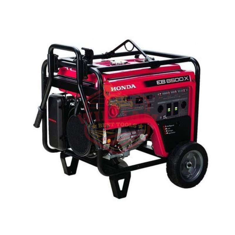 Honda EB6500 - 5500 Watt Portable Industrial Generator w/ GFCI Protection (CARB)