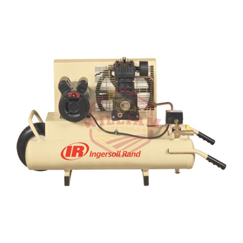 Ingersoll Rand Electric Wheelbarrow Air Compressor - 2 HP, 8-Gallon, 5.7 CFM